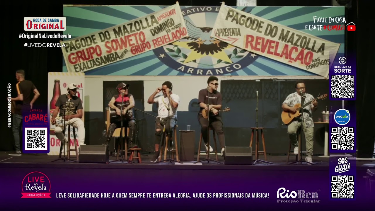 Pagode do Revelação - Te Devoro/ Se/ Live do Revelação A Nossa História