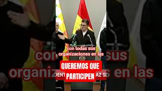 Presidente Rodrigo Paz promete mayor participación social