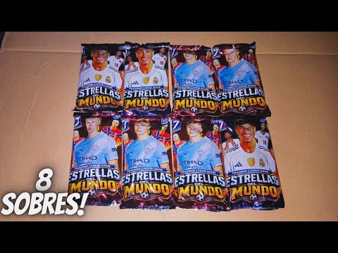 WE GOT MESSI AND RONALDO! I OPEN 8 SURPRISE PACKETS OF WORLD STARS - GOL PUBLICATIONS
