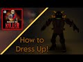 How to dress up as brutostein  killer cosplay 15  roblox survive the killer