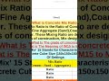 Billing & Estimation Engineer #shorts #video #gradeofconcrete