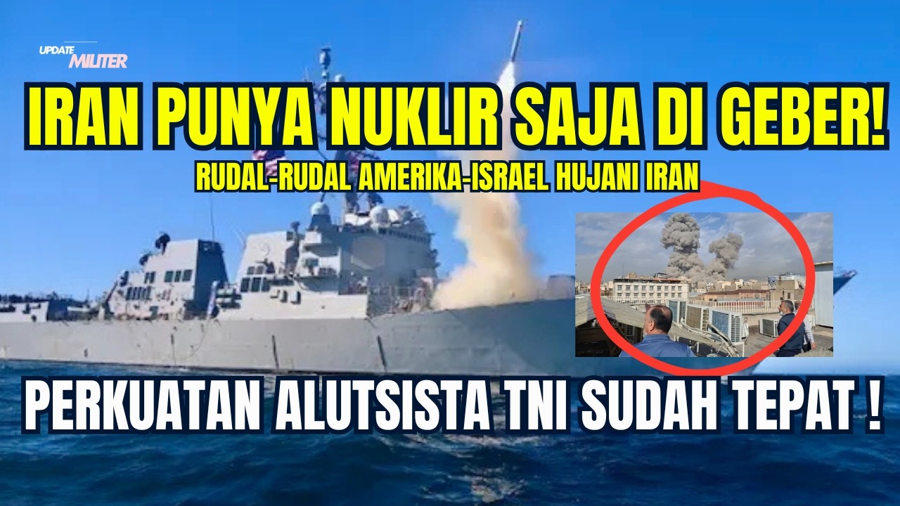 DUNIA MELEDAK! Rudal Amerika & Israel Hujani Teheran – Awal Perang Besar 2026!