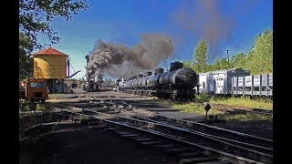 C&TSRR = Double Header Departing Chama Yard