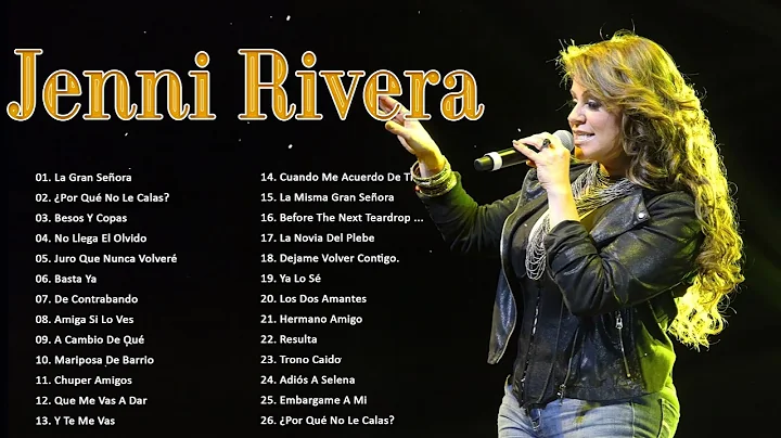 JENNI RIVERA SUS MEJORES RANCHERAS LAS 50 MEJORES ...