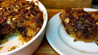 Leftover Blondies Bread Pudding Recipe