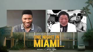 Famous Eli Goree as Muhammad Ali in “One Night in Miami” Profile