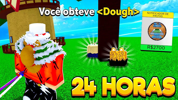TROQUEI FRUTAS PERMANENTES ATE CONSEGUI 20 DOUGH NO BLOX FRUITS