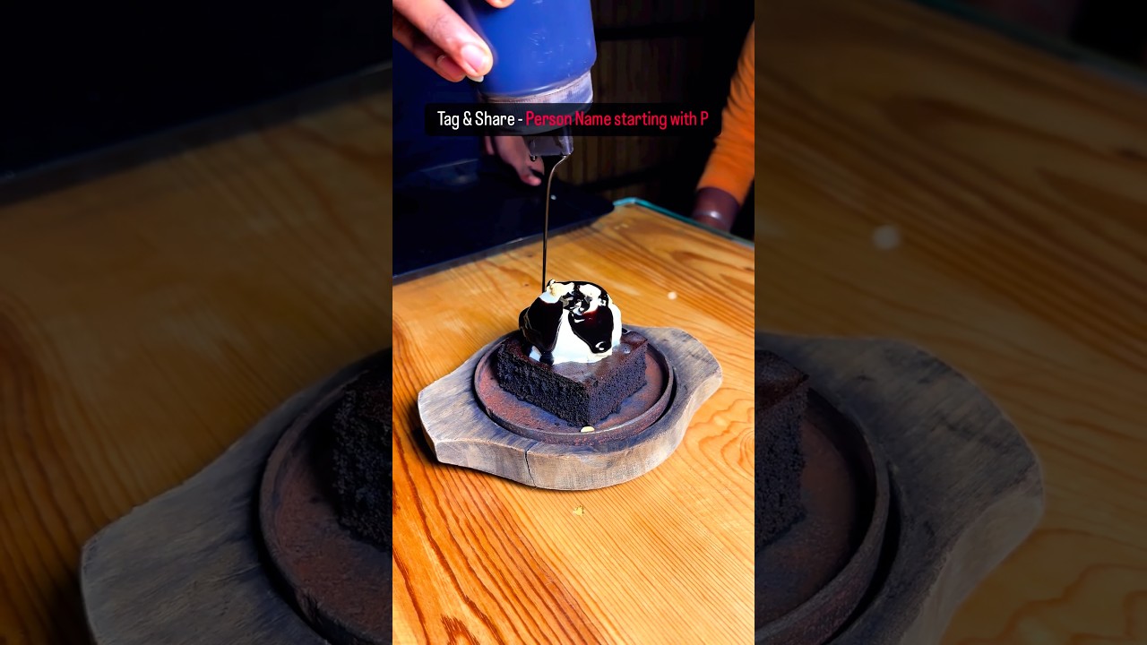 Sizzler brownie 🤤| melting ice cream ✨| 