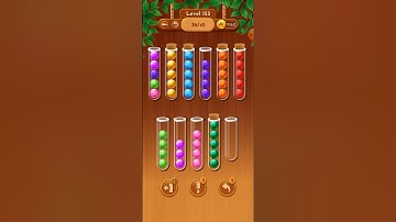 151 to 155 Level woody sort ball sort puzzle game 2023