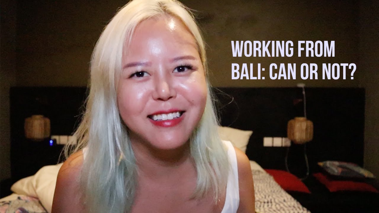 Alexis Works From Bali: First Vlog!