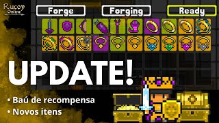 MEGA ATUALIZAÇÃO! Novos itens swifts, jóias, outfits e baú de recompensa! [Rucoy Online]