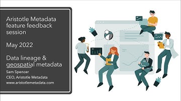 Aristotle Metadata Feature Feedback Session - Geospatial and Data Lineage