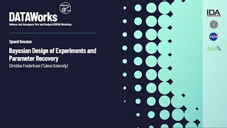 Speed Session: Bayesian Design of Experiments and Parameter Recovery