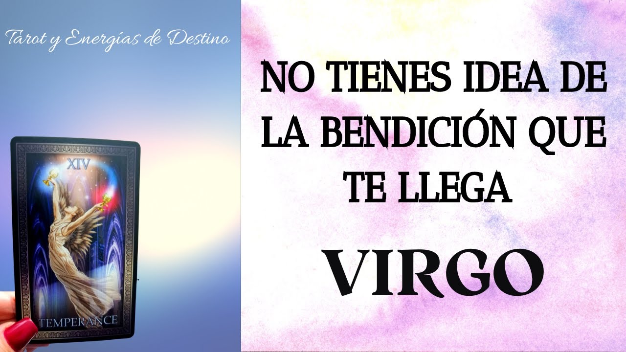 #VIRGO♍DIOS SANTO !QUE NO TE TOME POR SORPRESA NO TE LO VAS A CREER ...