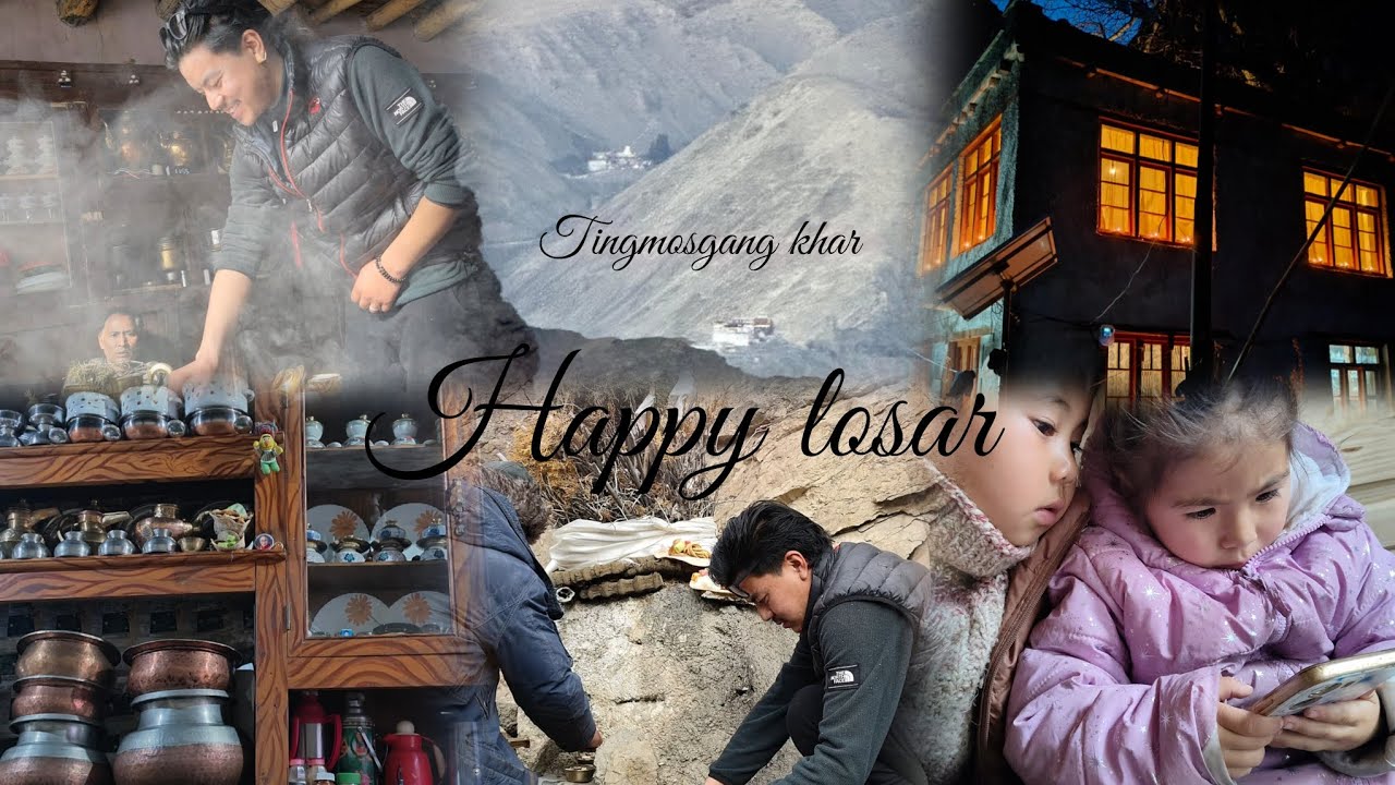LO-SOMA TASHI DELEX✨|| LOSAR CHAK, OMAAJUUU || NAMGANG🪔|| Part-2 #ladakhivlogger #newyear 