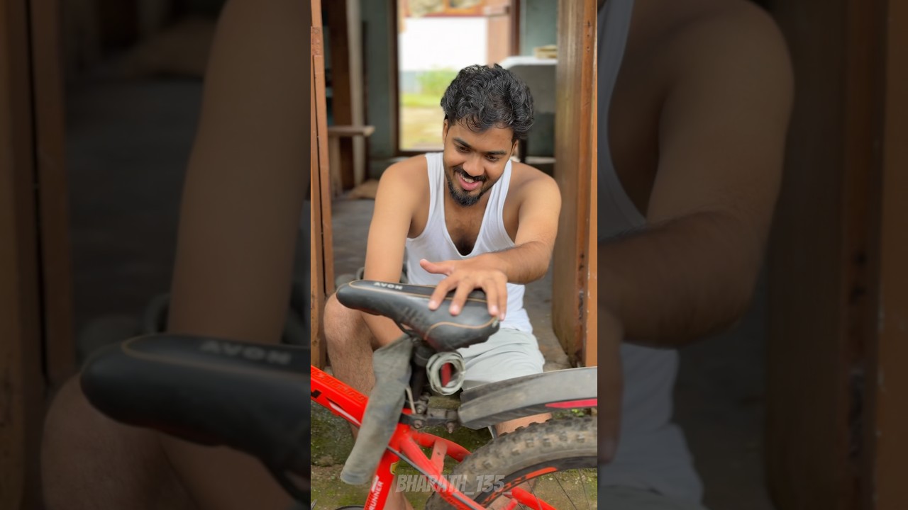 സൈക്കിൾ 🤍 #youtubeshorts #comedy #shortvideo