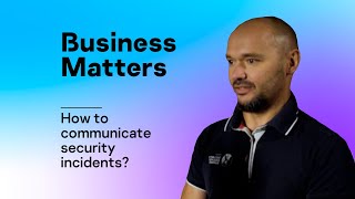 Celebrity How to communicate security incidents? Profile