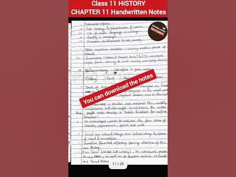 history class 11 chapter 11 / paths to modernisation | handwritten ...