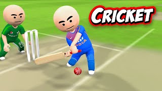 3D ANIM COMEDY - CRICKET || INDIA VS PAKISTAN || LAST OVER