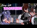 Living with two boyfriends   gacha life mini movie  glmm  gcmm  extra gachalife joke