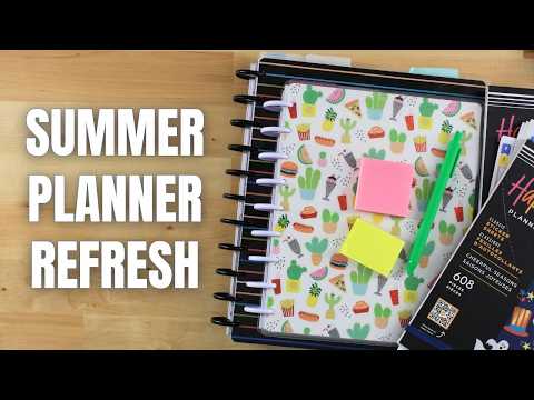 Setting Up My Planner for Summer (After a Few Rough Months)