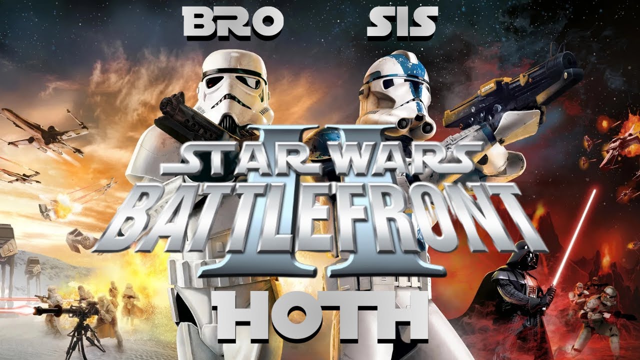 STAR WARS Battlefront II - Hoth (2 Players) [No Commentary]