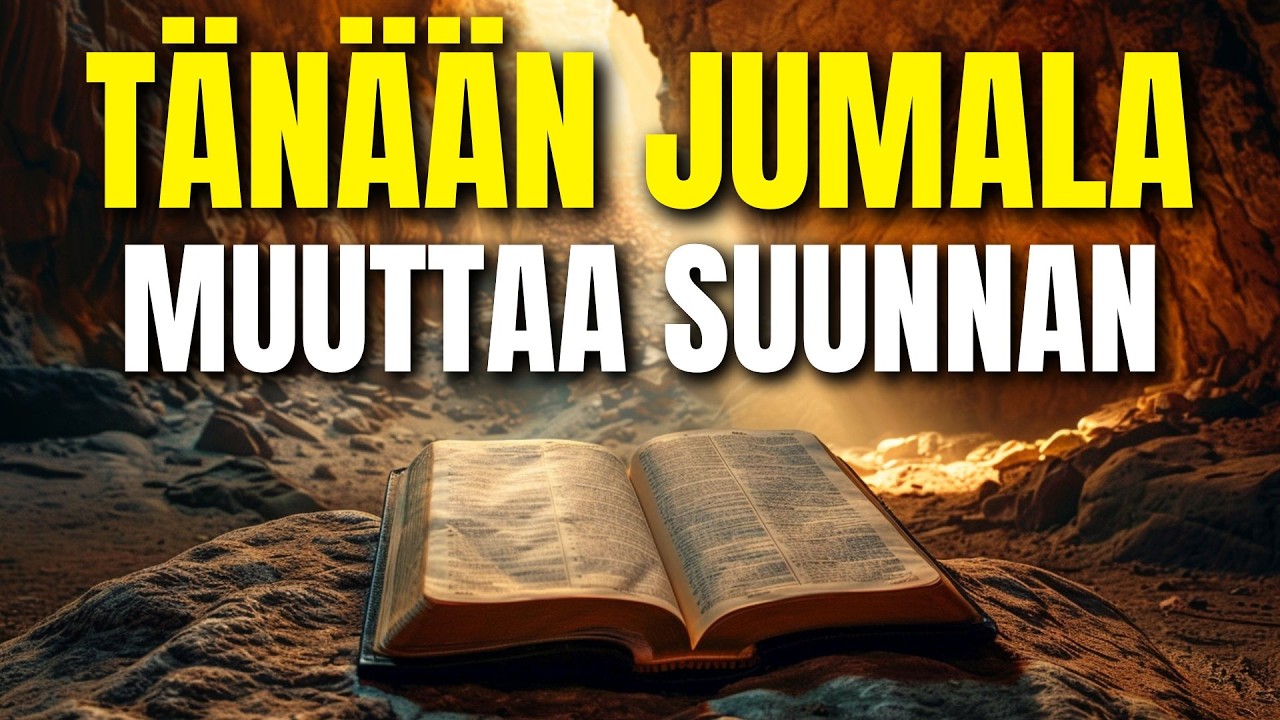 Jumala avaa tänään uuden luvun elämässäsi | Toivon aamurukous