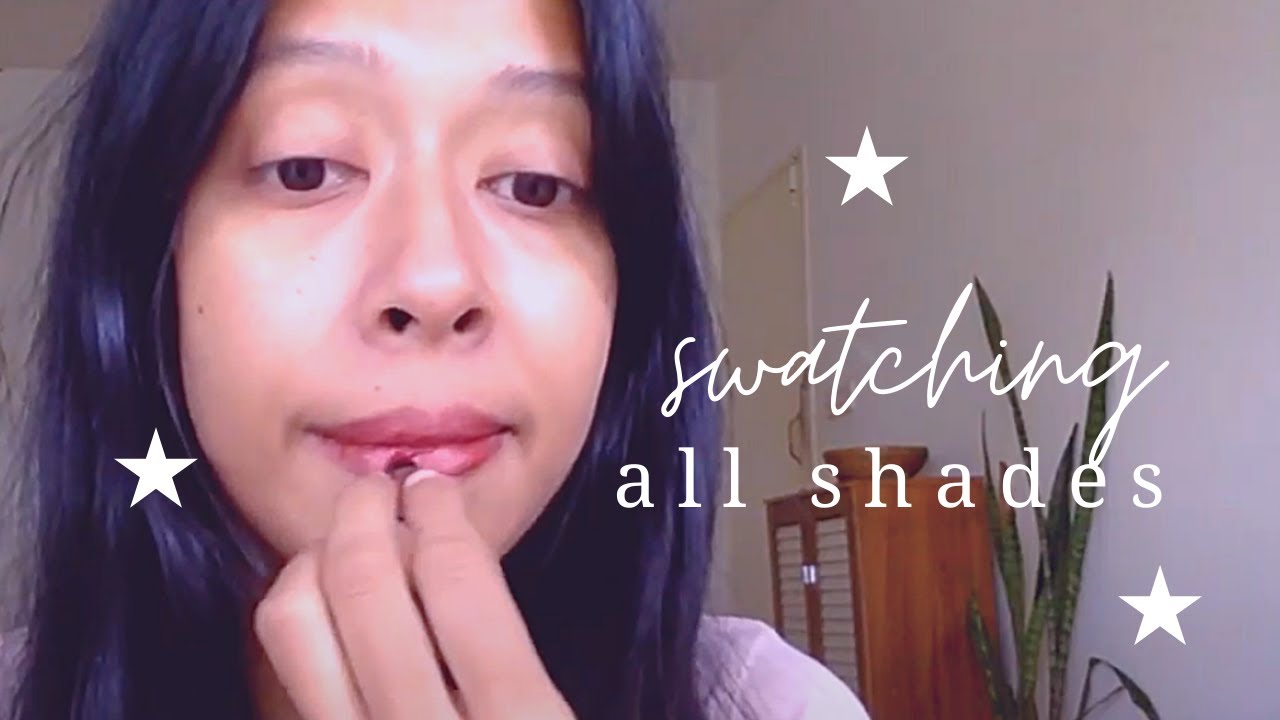 trying every Soultree lipstick shade⋰⋱☆