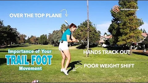 Iron Swing: Slot, Weight Shift, Power & Accuracy | Golf with Aimee