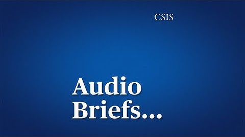 Audio Brief: Global Terrorism Threat Assessment 2024 with Catrina Doxsee