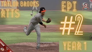 MLB 23 RTTS Starting Pitcher PS5 | Absolutely Dealing in Game 2 | Epi 2