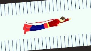 THE SUPERMAN CHALLENGE! (Happy Wheels)