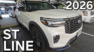 Match Highlights 2026 Ford Explorer ST Line Rental Review