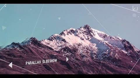 Dynamic Parallax Slideshow (Long) - After Effects Template