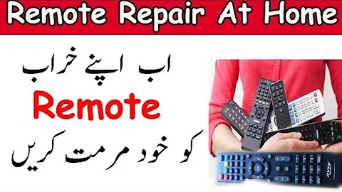 💥💥Even The rich do it! Repair the remote control with a pencil!