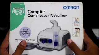 Cara Menggunakan Nebulizer di Rumah | Alat Terapi Uap Omron NE C28