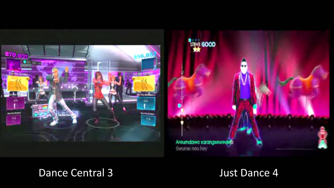 Bezwaar ramp Verbanning Gangnam Style: Comparing Dance Central 3 (Xbox) vs. Just Dance 4 (Wii) DLC  - YouTube