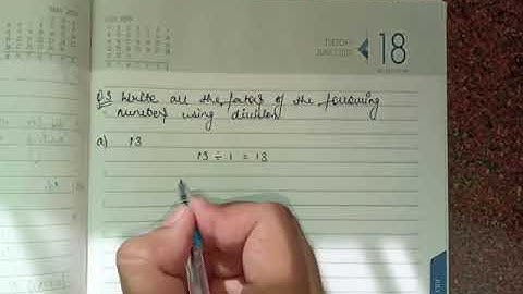 MLZS JHANSI Class 4 Mathematics Factors and Multiples Revision Lecture 1