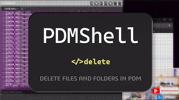 Delete Files and Folders with PDMShell - SOLIDWORKS PDM
