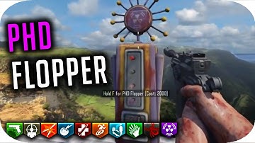 WORKING "PHD FLOPPER" IN BLACK OPS 3 ZOMBIES ~ PHD FLOPPER PERK IN BO3 MOD TOOLS!