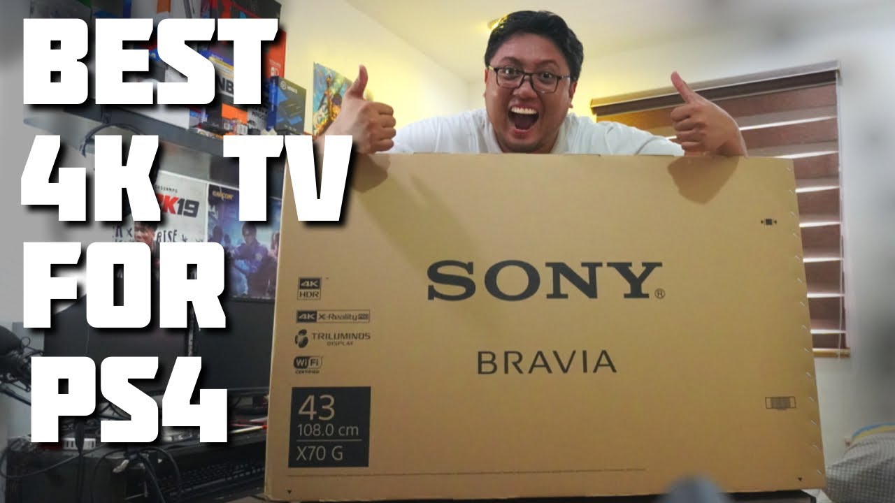 BEST 4K TV for PS4 Sony Bravia Smart TV Unboxing jccaloy YouTube