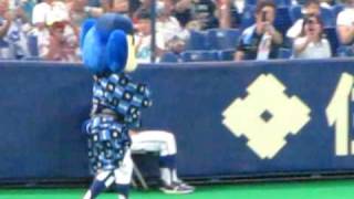 【090720】中日対広島　ドアラバク転