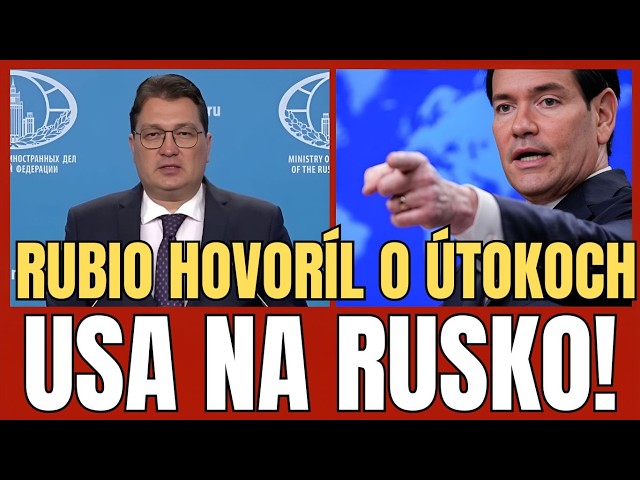 Rusko reaguje na Marca Rubia: Čo stojí za jeho tvrdeniami? Brífing A. V. Fadejeva MZV RF