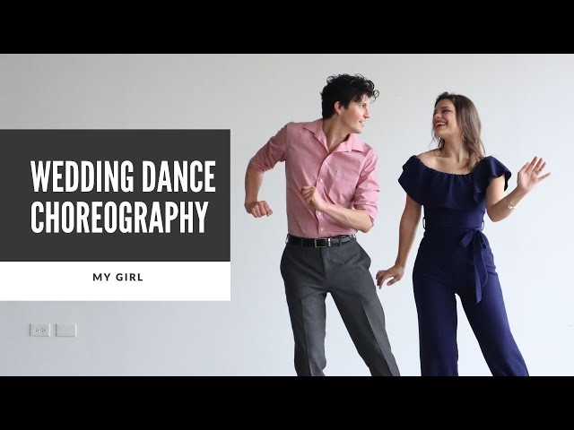 WEDDING DANCE CHOREOGRAPHY TO MY GIRL BY THE TEMPTATIONS | LEARN ONLINE! class=