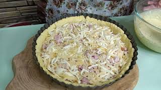 ФРАНЦУЗСКИЙ ПИРОГ КИШ ЛОРЕН - обалденно вкусный. #пирог #кишсосвининой #оченьвкусно #еда #кишлорен
