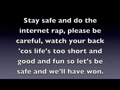 The internet safety rap karaoke