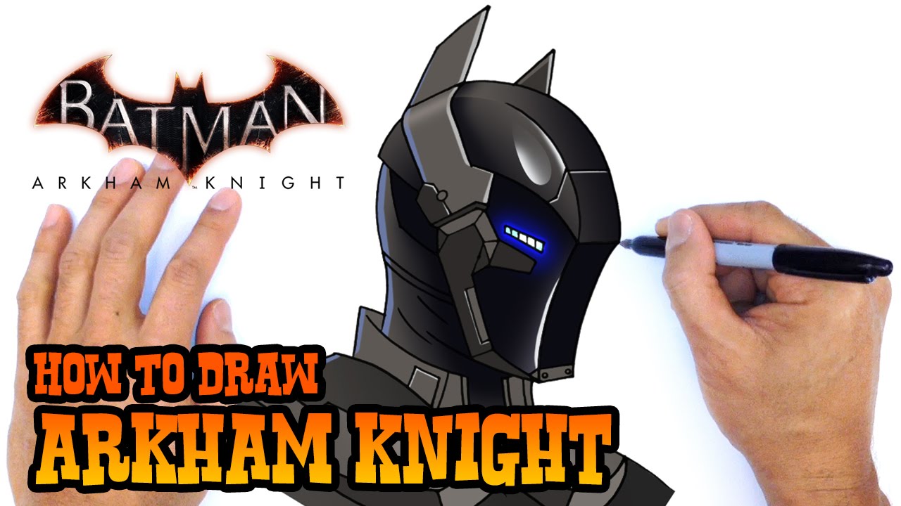 How to Draw Arkham Knight | DC Comics - YouTube