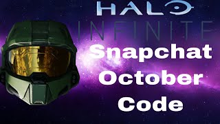 Halo Infinite Snapchat Code For October screenshot 4