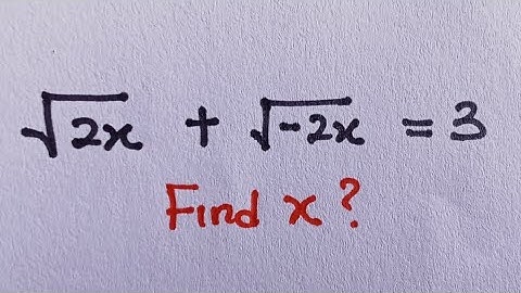 99% Failed This! Is There A Real Solution? | Tricky Radical Equations - SAT, Olympiad Maths