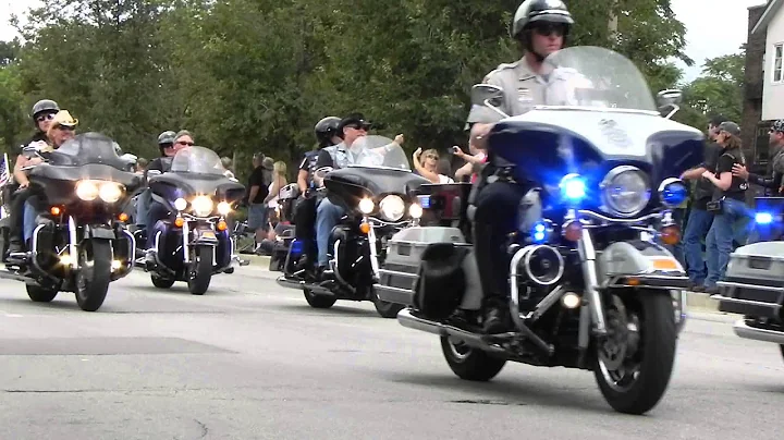 Harley Davidson 110th Anniversary Parade